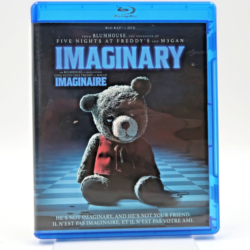 Imaginary Blu-ray DVD 2024 Blumhouse DeWanda Wise Tom Payne Taegen Burns Movie